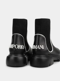 Ботинки и сапоги Emporio Armani модель X3M354-XN687-K485 Фото