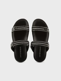 Шлёпанцы Emporio Armani модель X3P778-XF676-B168 Фото