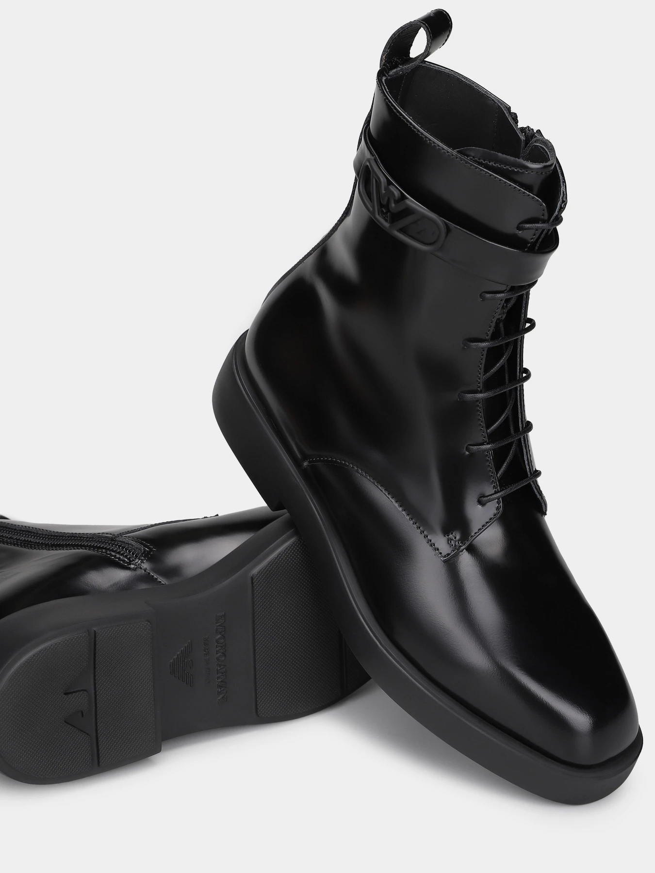 Ботинки и сапоги Emporio Armani модель X3M369-XF818-00002 Ботинки и сапоги Emporio Armani модель X3M369-XF818-00002 Фото