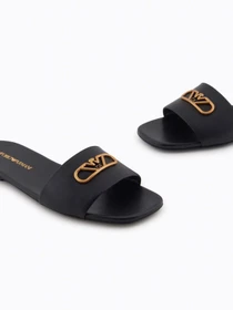 Шлёпанцы Emporio Armani модель X3P846-XF271-00002 Фото