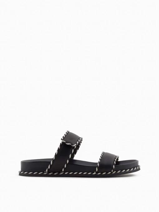 Шльопанці Emporio Armani модель X3P856-XR387-B133 Фото