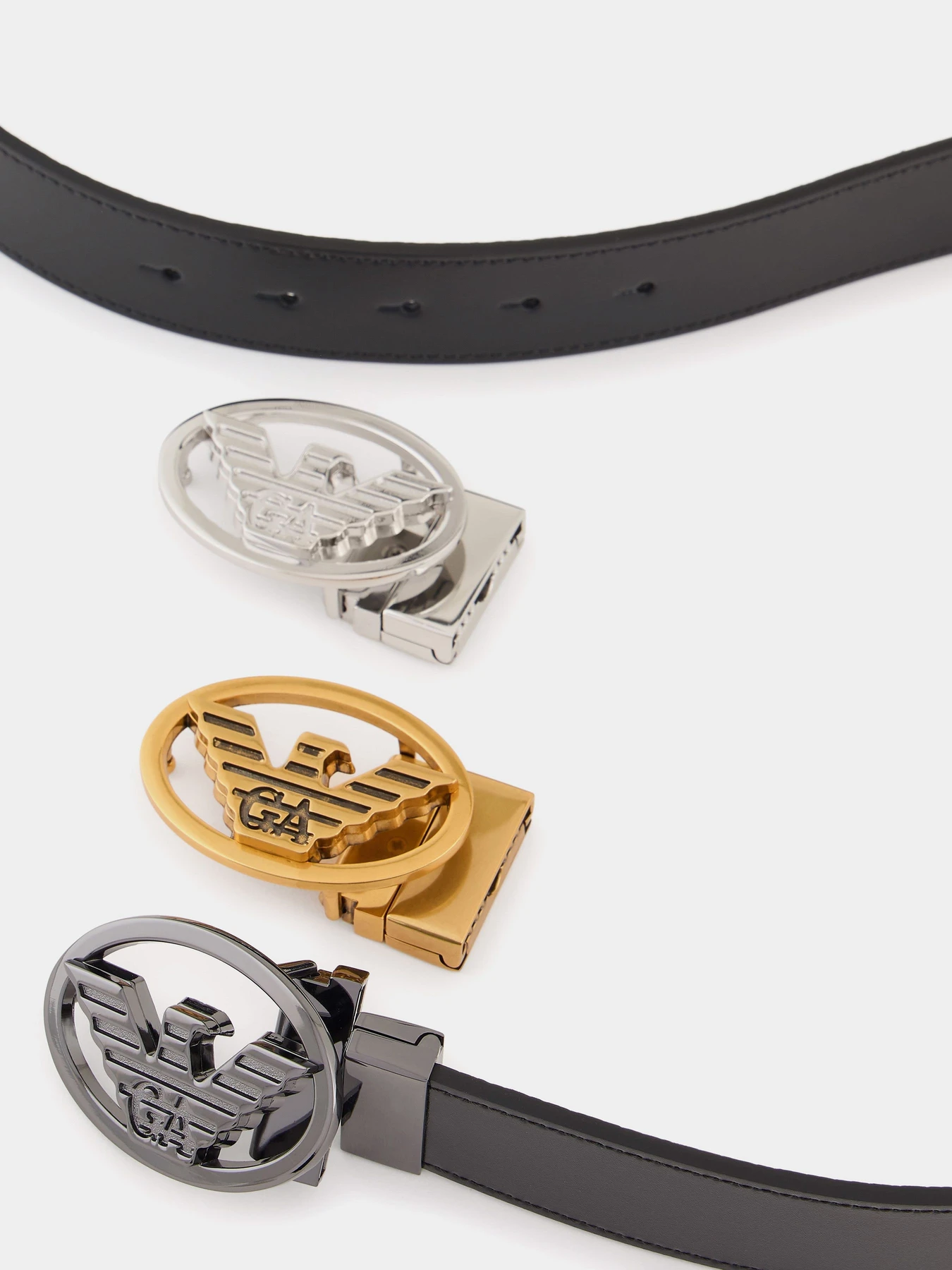 Ремни Emporio Armani модель EM001924-AF15457-UC001 Ремни Emporio Armani модель EM001924-AF15457-UC001 Фото