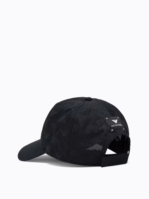 Emporio Armani Кепка колір чорний фото 2