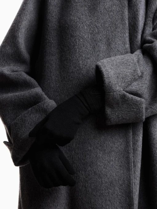 Emporio Armani Рукавички колір чорний фото 3