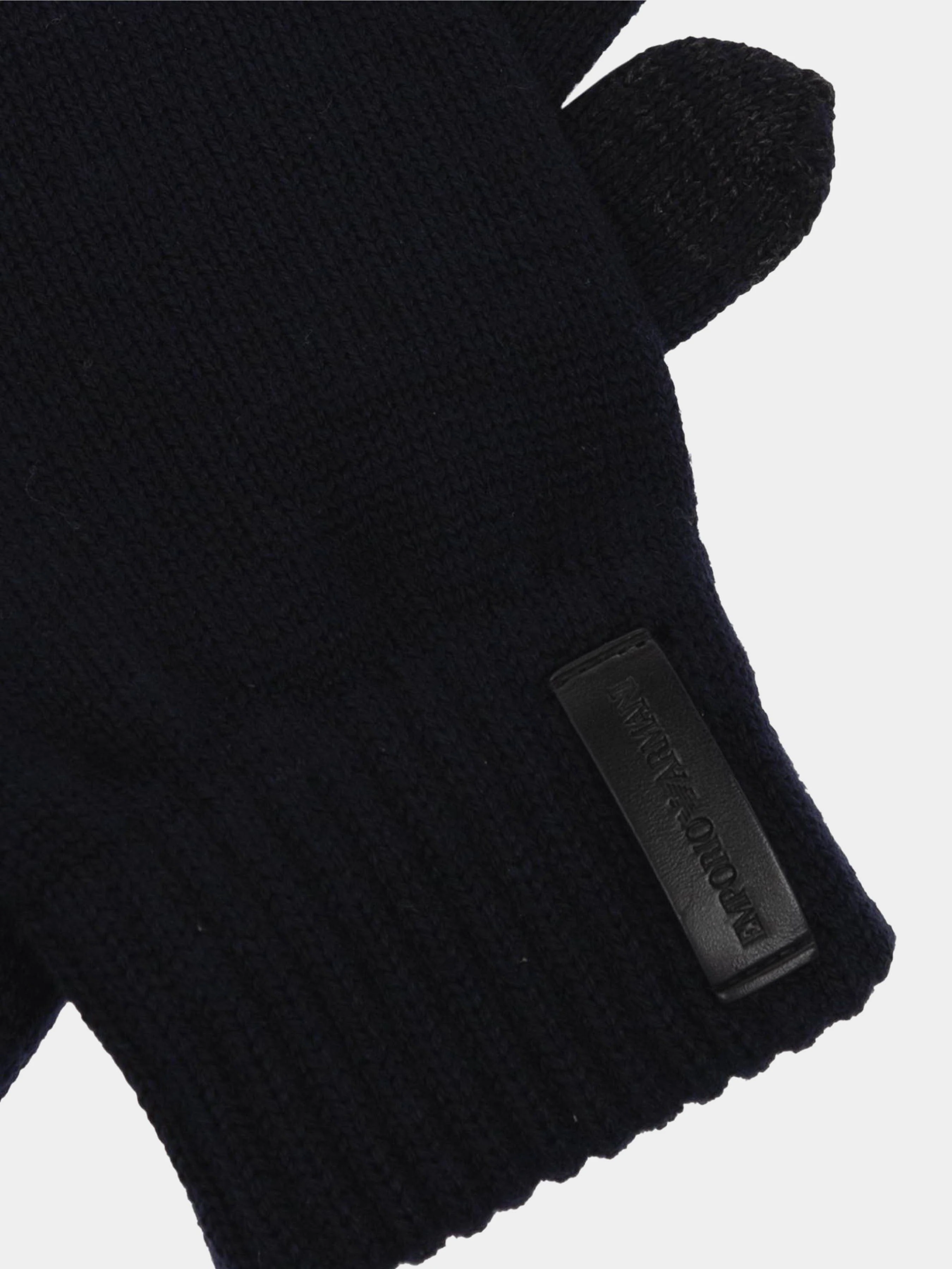 Emporio Armani Рукавички колір синій фото 3
