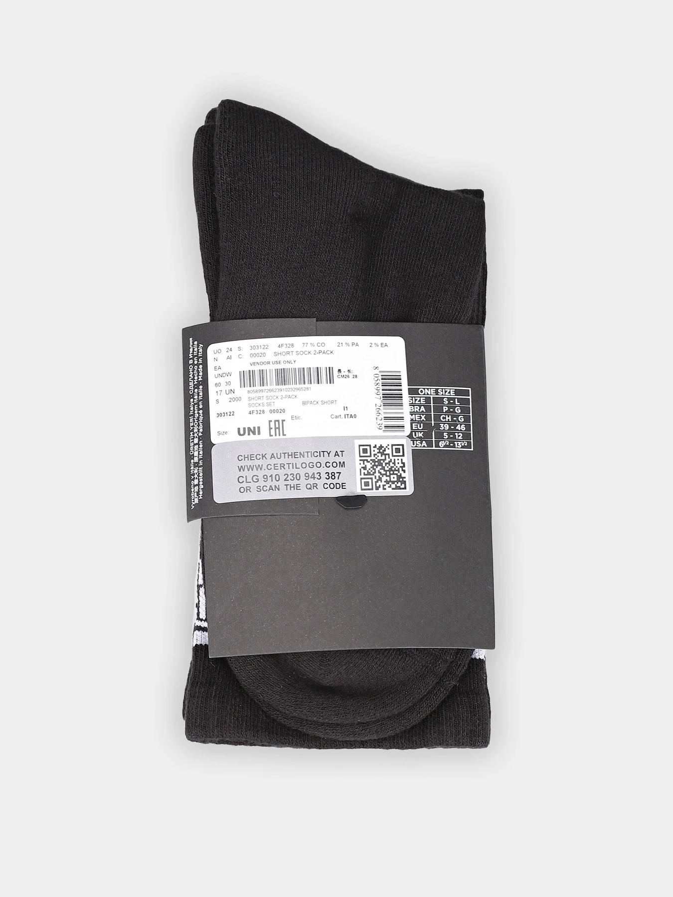 Носки и гольфы Emporio Armani модель 303122-4F328-00020 Носки и гольфы Emporio Armani модель 303122-4F328-00020 Фото