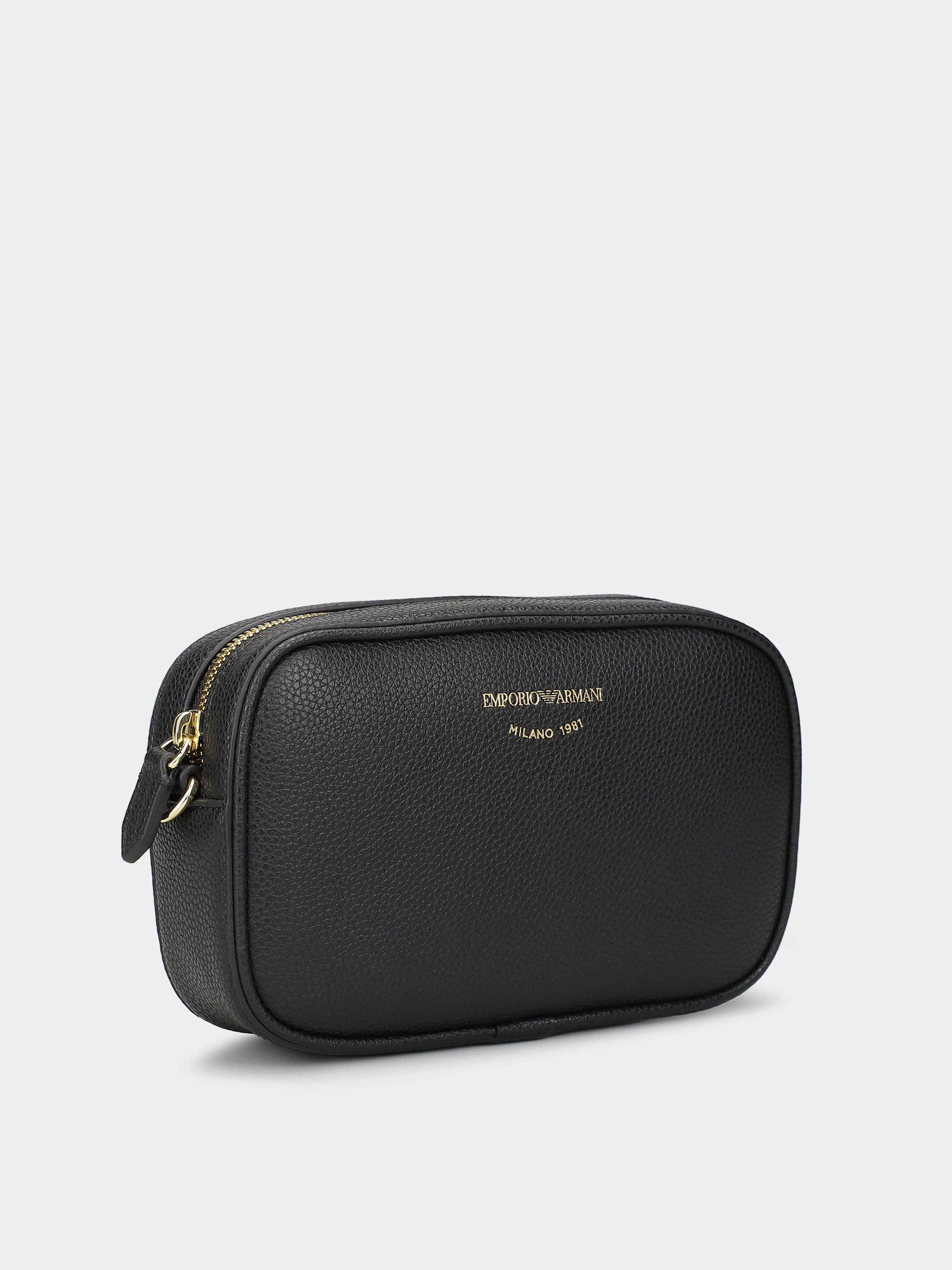 Emporio Armani Крос-боді колір чорний фото 2