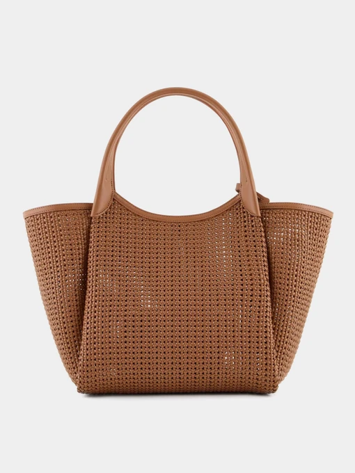 Emporio Armani Сумка колір коричневий фото 2