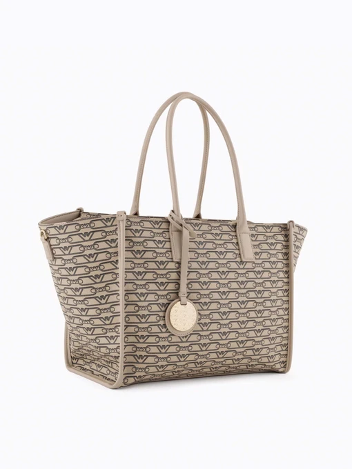 Emporio Armani Сумка колір бежевий фото 3