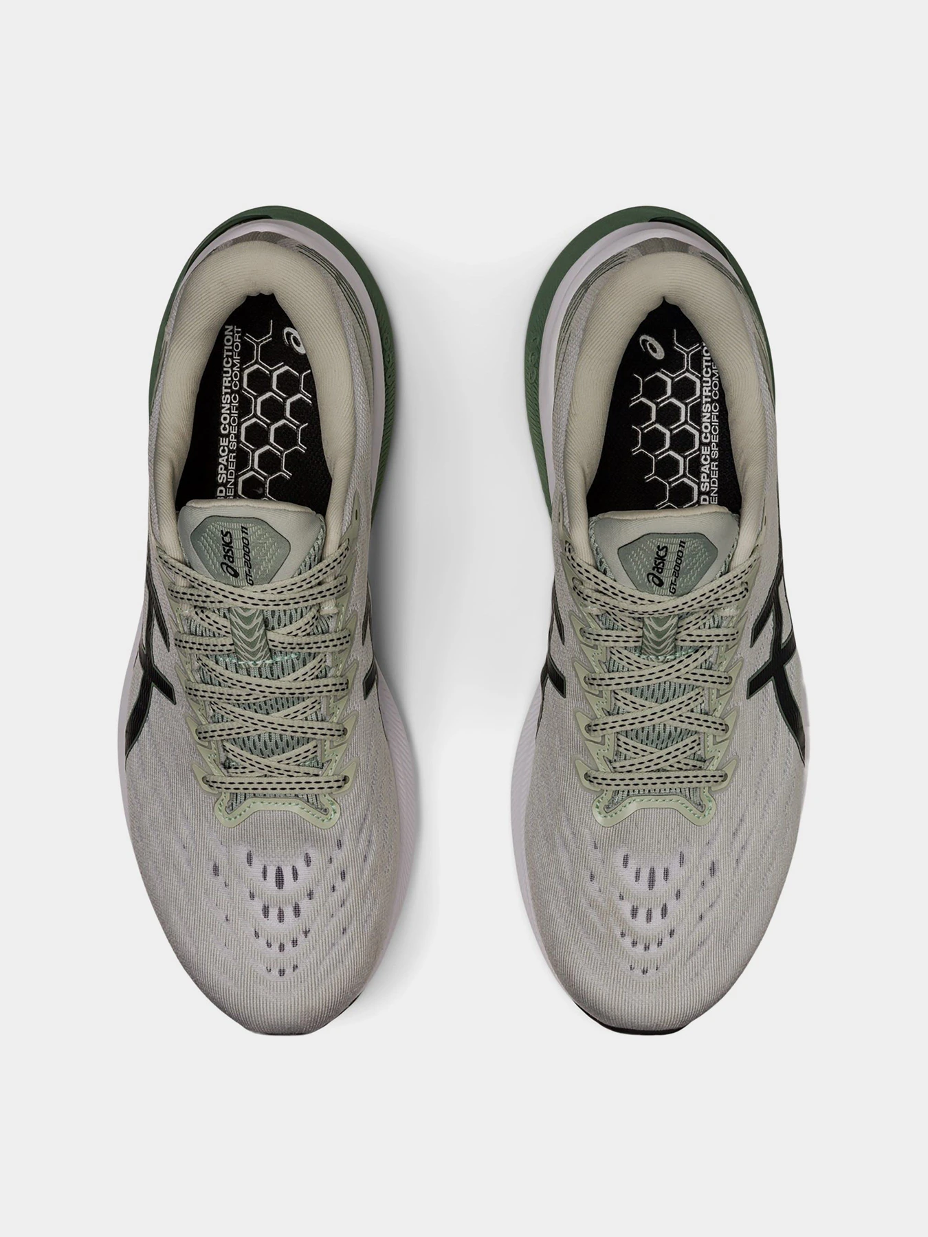 Кросівки Asics GT-2000 11 модель 1011B441-021 Сірий, зелений Фото