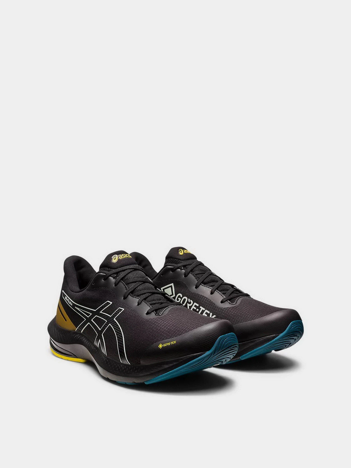 Кросівки Asics Gel-Pulse 14 GTX модель 1011B490-001 Чорний, жовтий Кросівки Asics Gel-Pulse 14 GTX модель 1011B490-001 Чорний, жовтий Фото