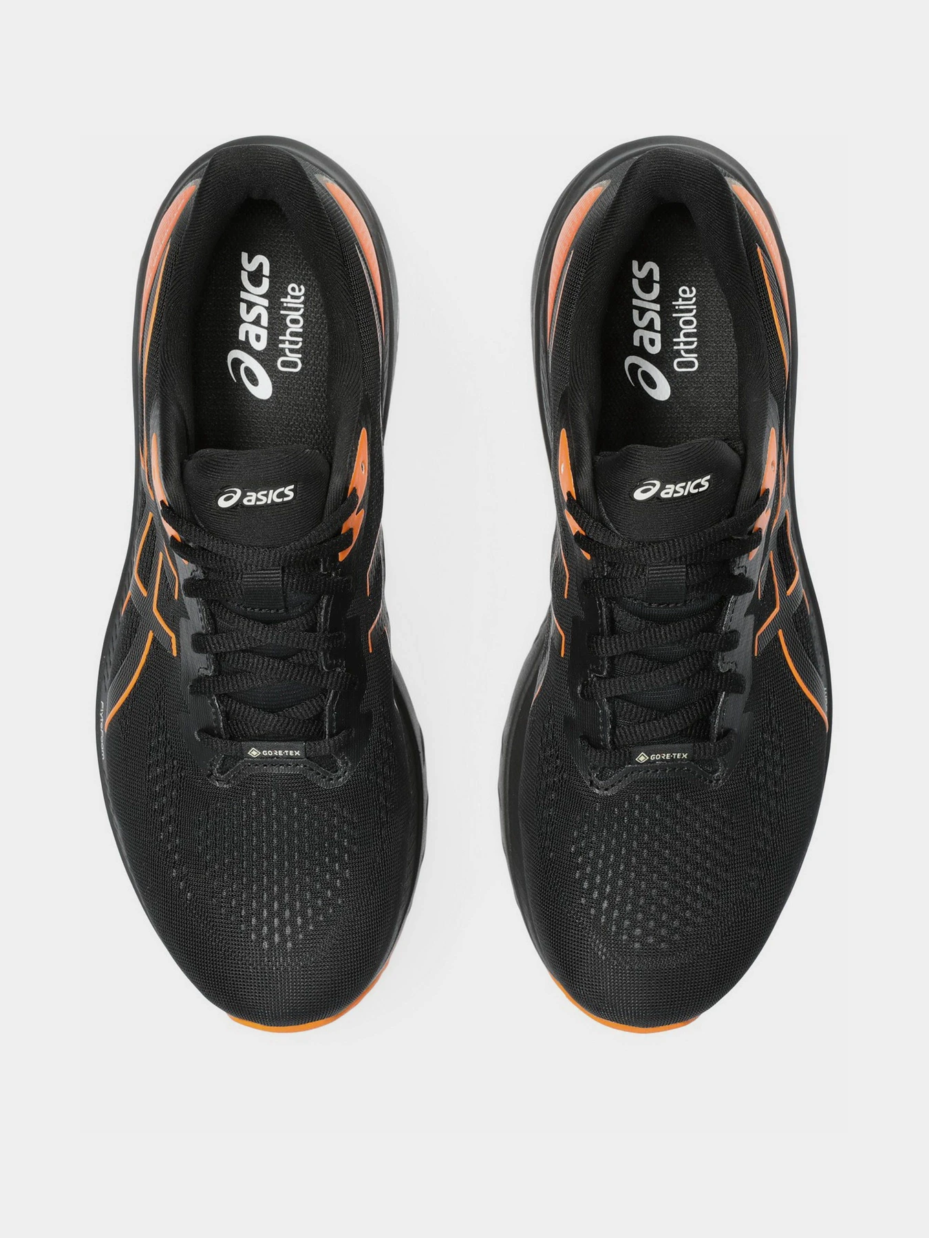 Кросівки Asics GT-1000 12 GTX модель 1011B684-001 Чорний, помаранчевий Кросівки Asics GT-1000 12 GTX модель 1011B684-001 Чорний, помаранчевий Фото