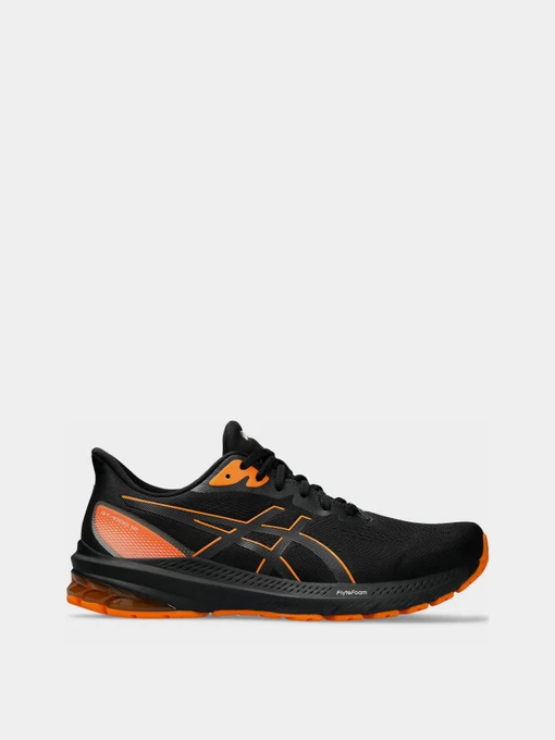 Кроссовки Asics GT-1000 12 GTX модель 1011B684-001 Чорний, помаранчевий Фото