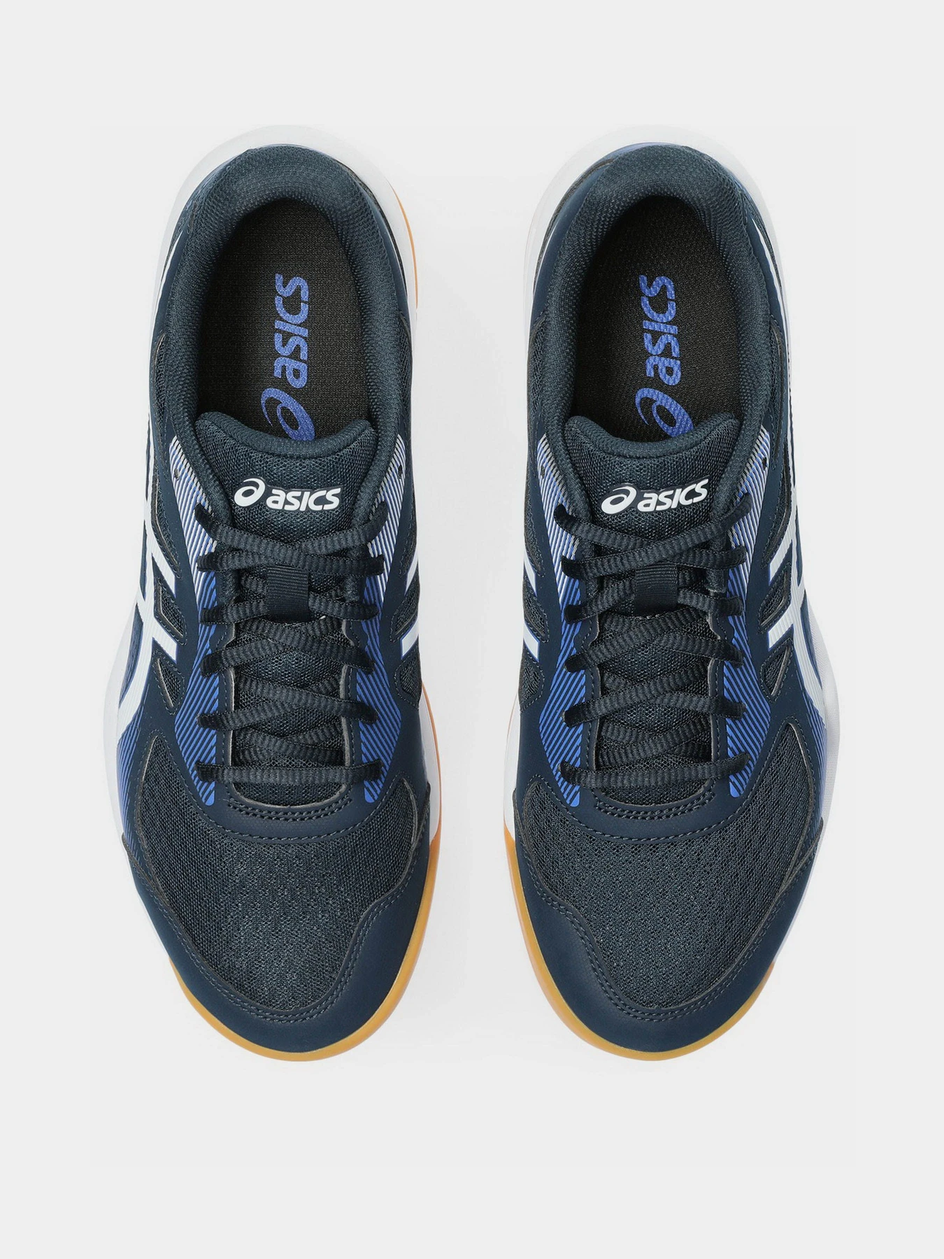 Кросівки Asics Upcourt 5 модель 1071A086-403 Синій, білий Кросівки Asics Upcourt 5 модель 1071A086-403 Синій, білий Фото