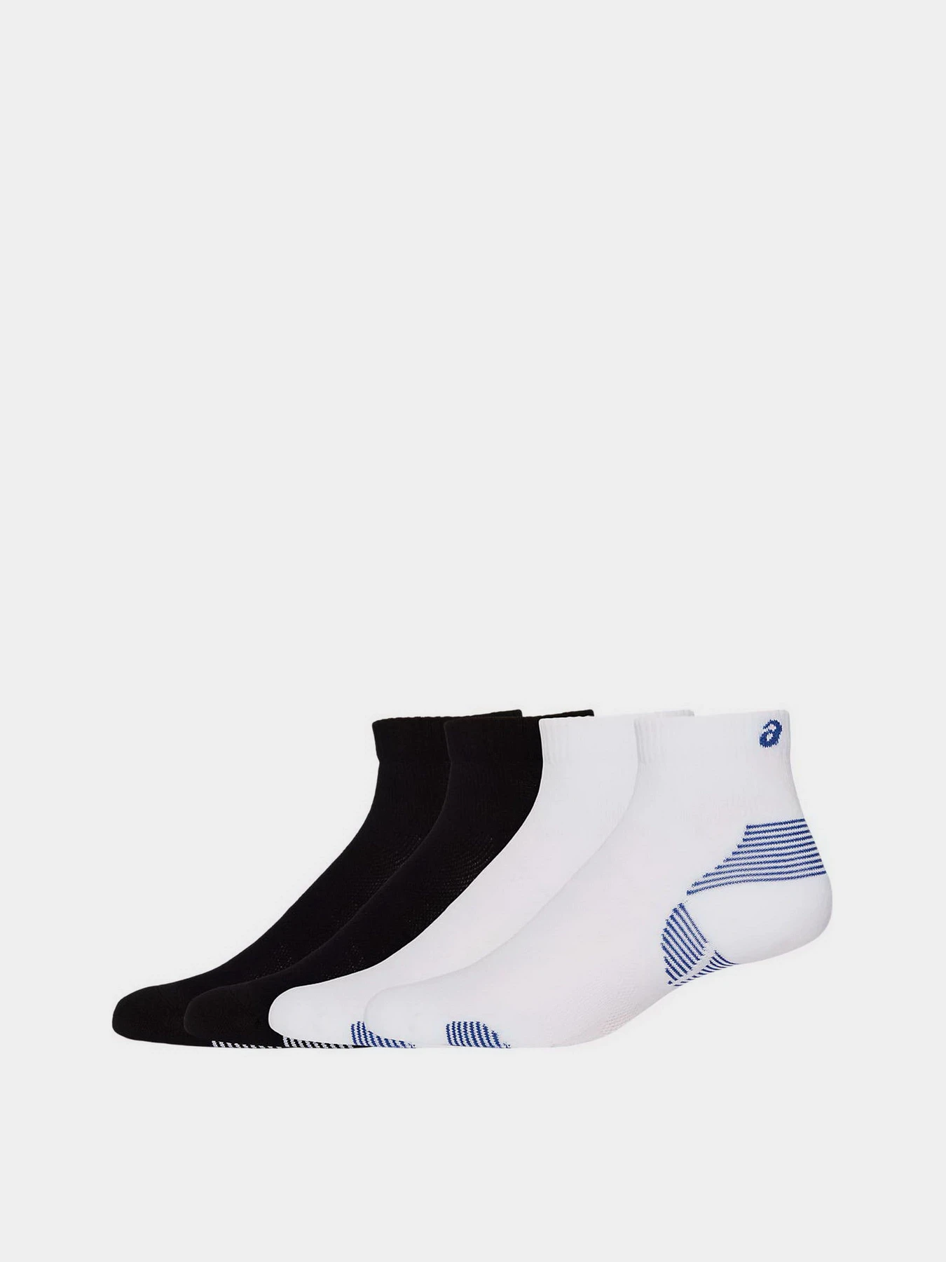 Шкарпетки та гольфи Asics 2PPK CUSHION RUN QUARTER модель 3013A800-001 Фото