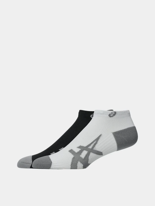 Asics LIGHTWEIGHT RUN ANKLE 2 PACK Набір шкарпеток колір білий/чорний фото 2