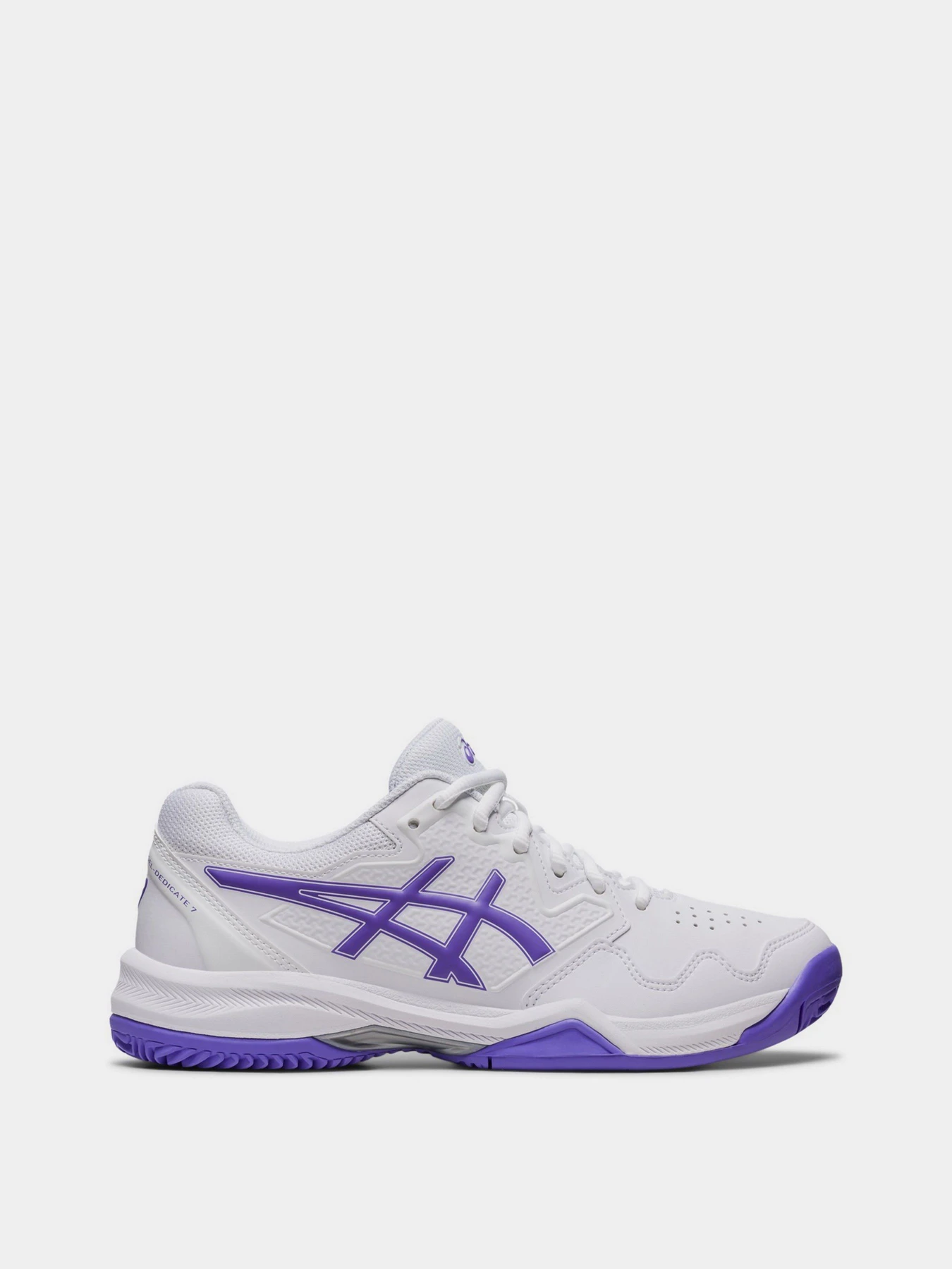 Кросівки Asics Gel-Dedicate 7 Clay модель 1042A168-104 Білий, синій Кросівки Asics Gel-Dedicate 7 Clay модель 1042A168-104 Білий, синій Фото