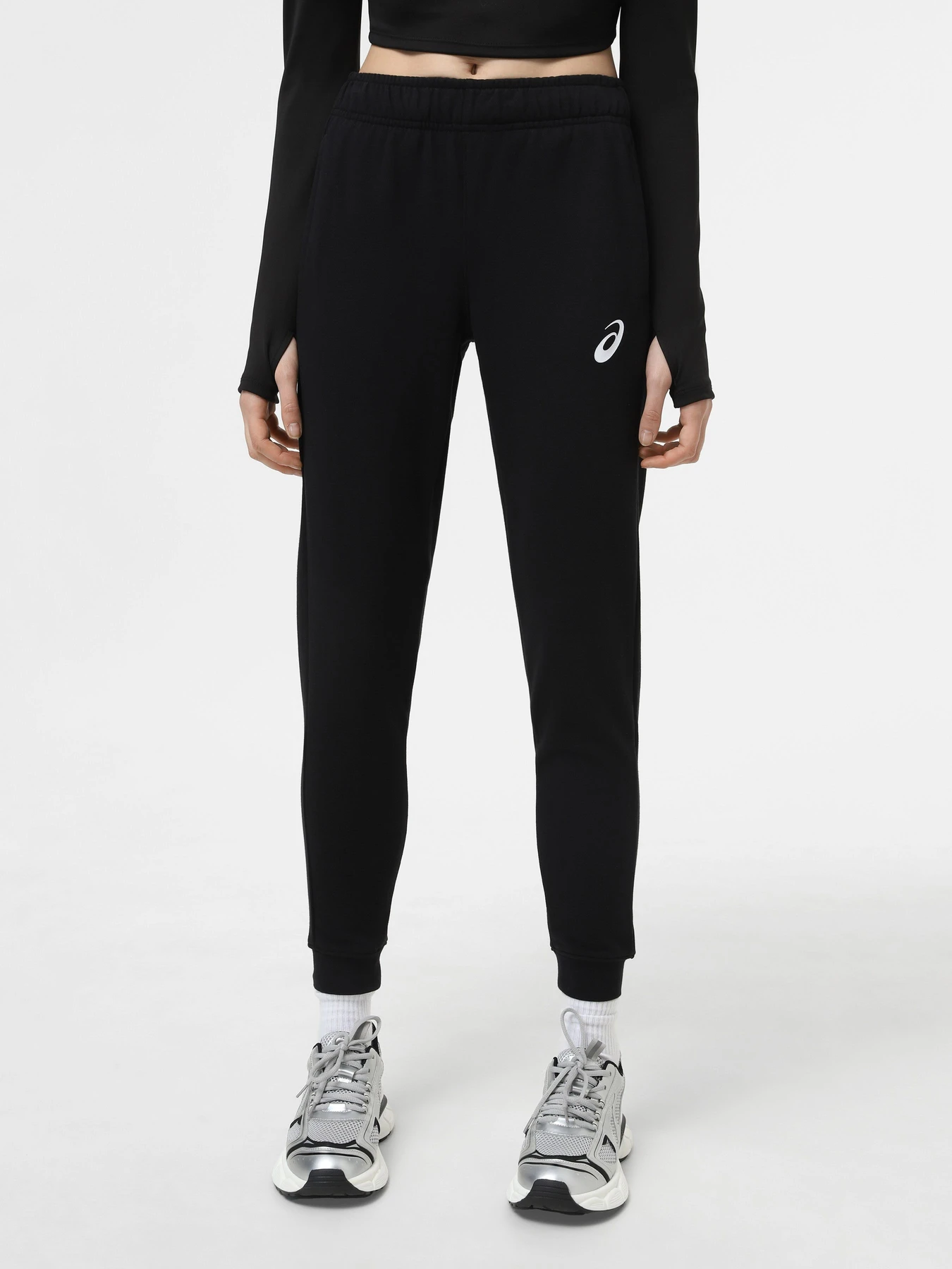 Штани Asics Big Logo Sweat модель 2032A982-001 Штани Asics Big Logo Sweat модель 2032A982-001 Фото