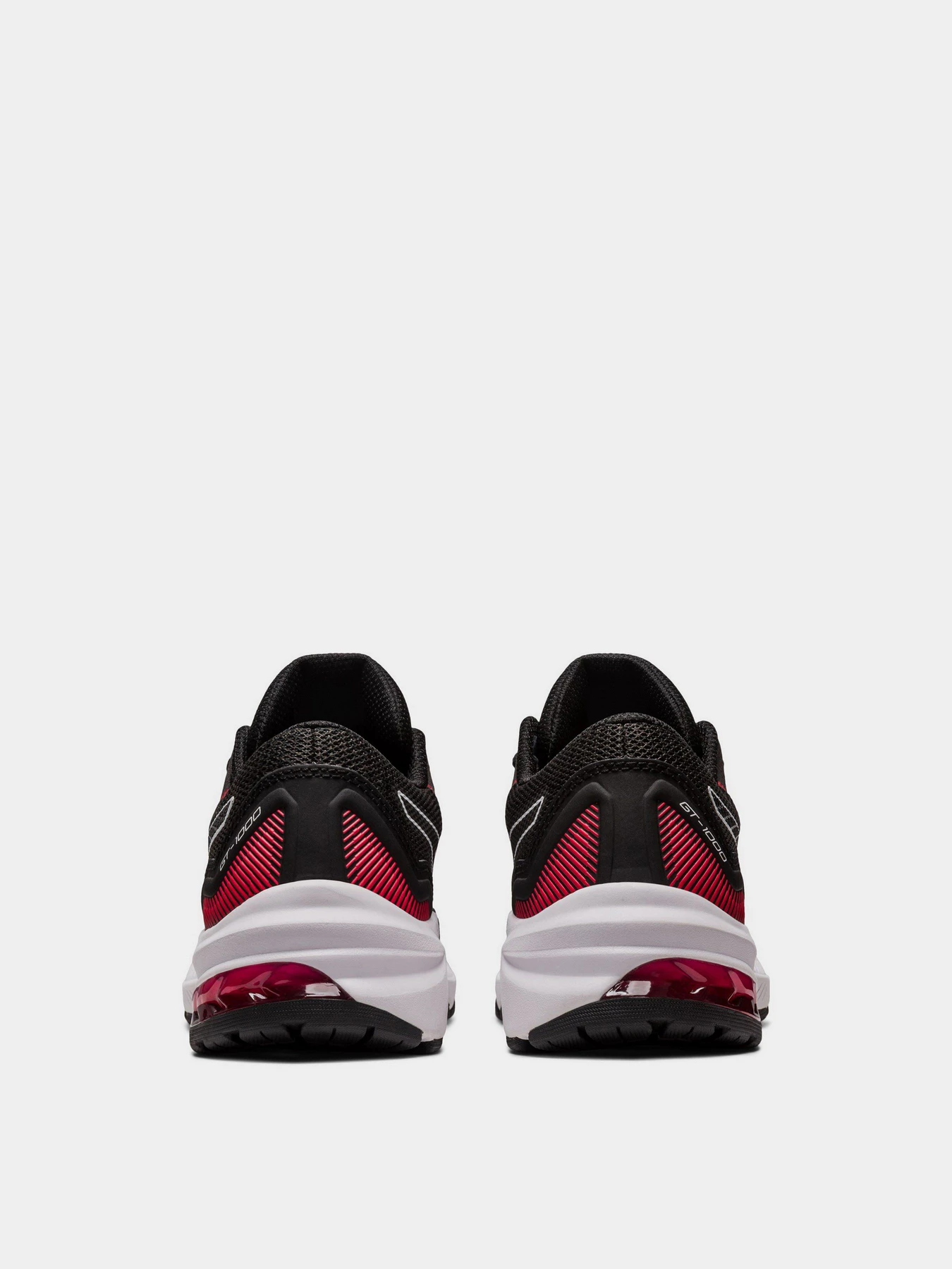 Кроссовки Asics GT-1000 11 модель 1014A237-008 Чорний, червоний Фото