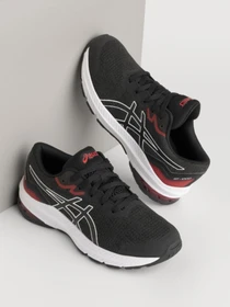 Кроссовки Asics GT-1000 11 модель 1014A237-008 Чорний, червоний Фото