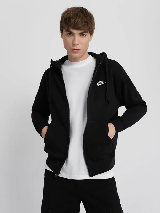 Худі та світшоти NIKE SPORTSWEAR CLUB FLEECE модель BV2645-010 Фото
