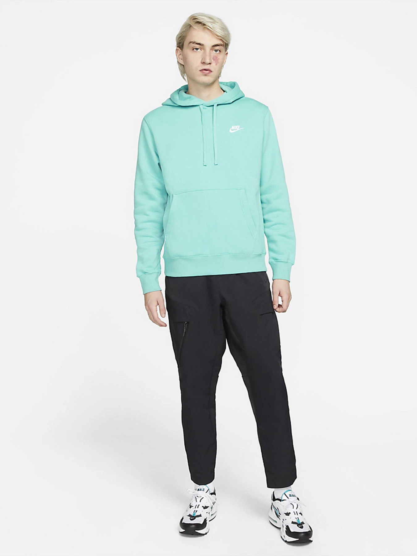 Худи и свитшоты NIKE NSW Club модель BV2654-392 Худи и свитшоты NIKE NSW Club модель BV2654-392 Фото