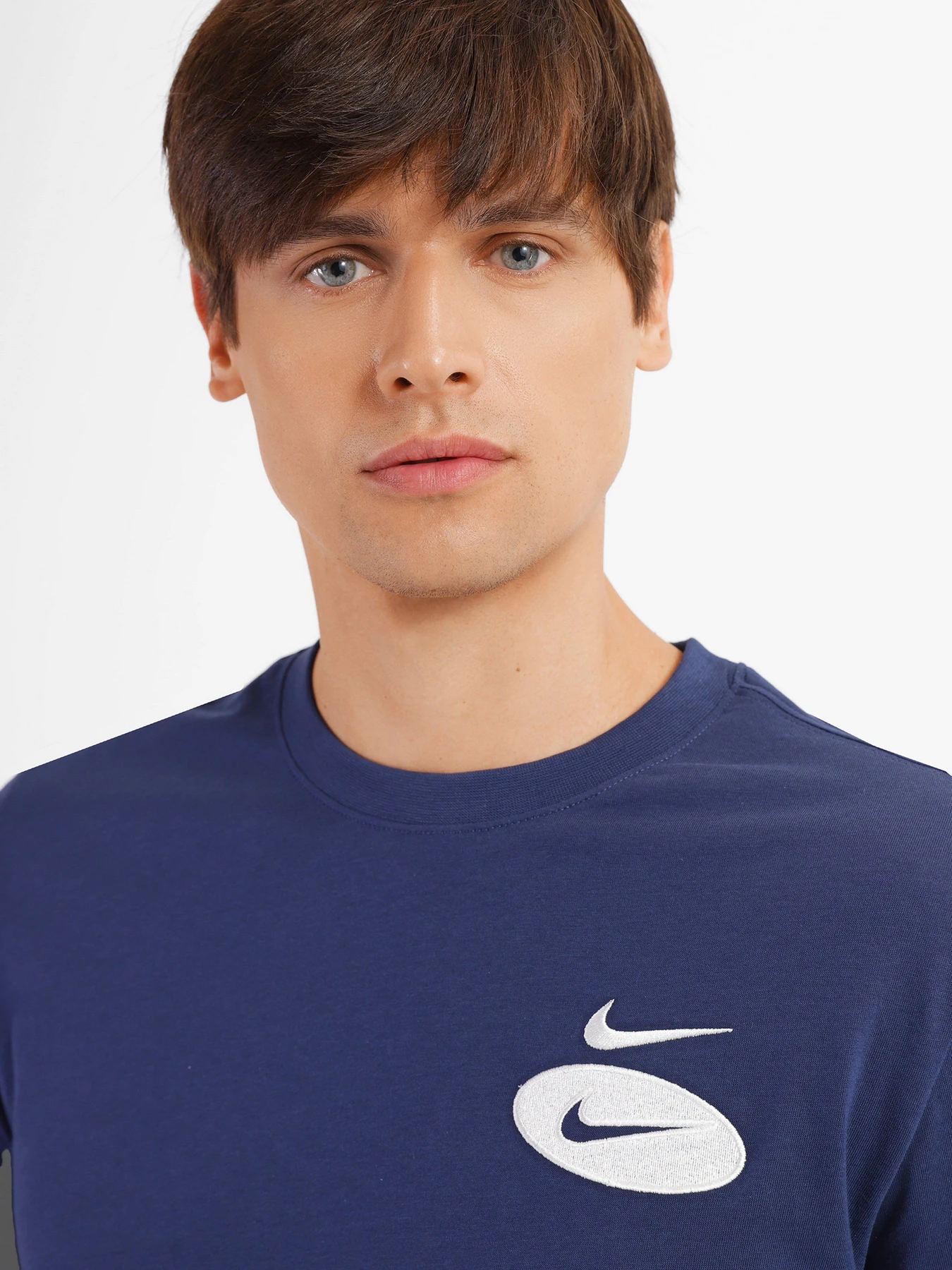 Футболки і поло NIKE Sportswear Swoosh League модель DM6341-410 Футболки і поло NIKE Sportswear Swoosh League модель DM6341-410 Фото