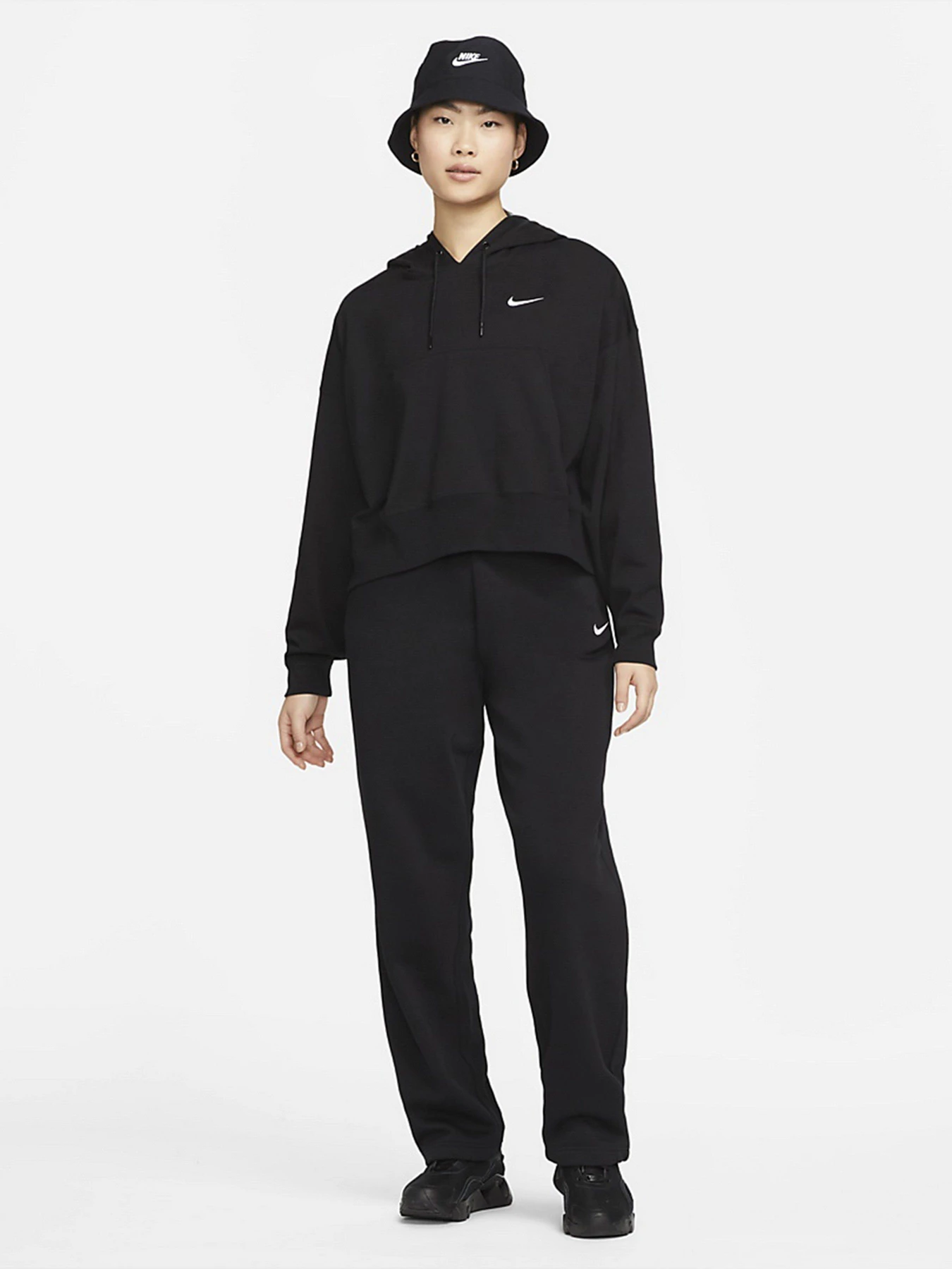 Худі та світшоти NIKE Sportswear Jersey Oversized модель DM6417-010 Худі та світшоти NIKE Sportswear Jersey Oversized модель DM6417-010 Фото