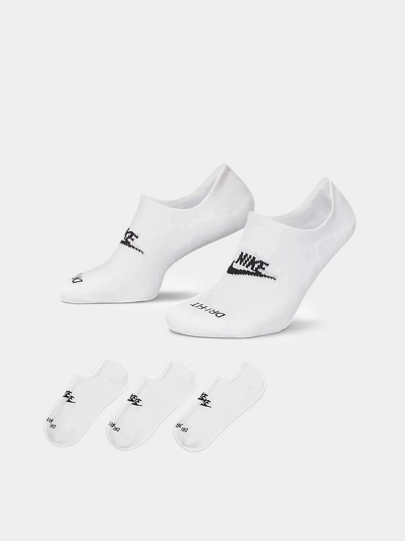 Шкарпетки та гольфи NIKE Everyday Plus Cushioned модель DN3314-100 Шкарпетки та гольфи NIKE Everyday Plus Cushioned модель DN3314-100 Фото