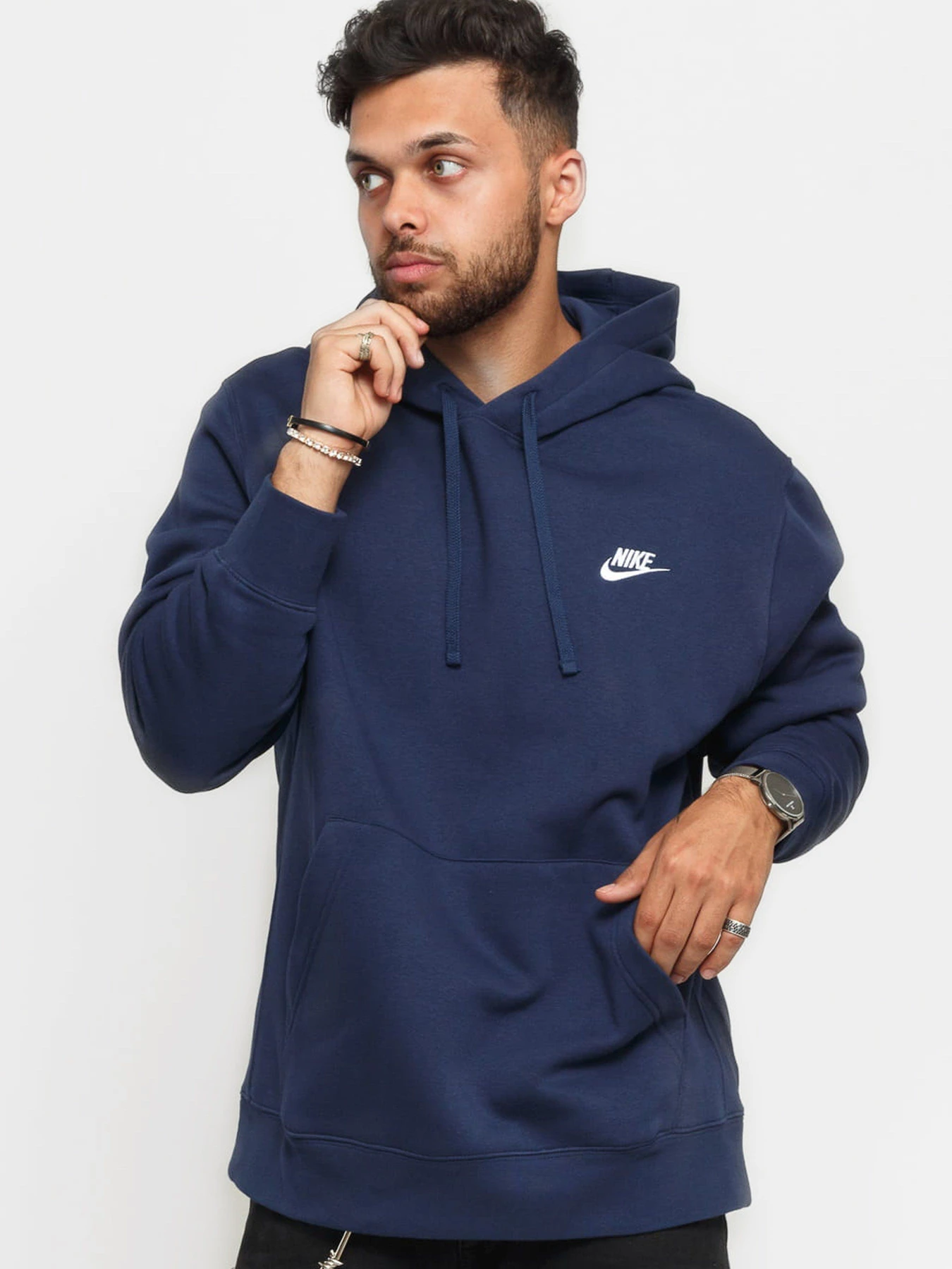 Худі та світшоти NIKE NSW Club модель BV2654-410 Фото