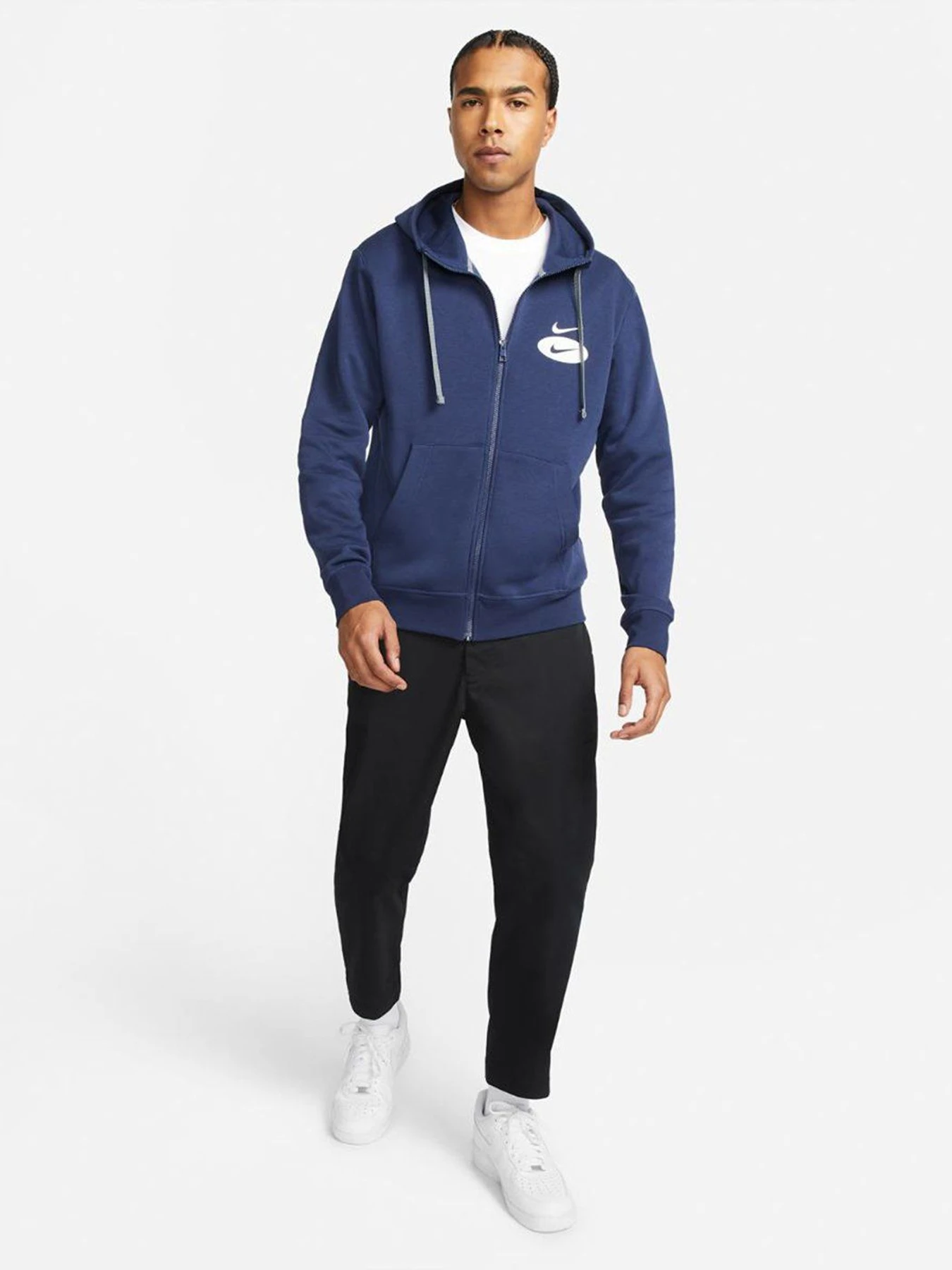 Худи и свитшоты NIKE Sportswear Swoosh League модель DM5335-410 Худи и свитшоты NIKE Sportswear Swoosh League модель DM5335-410 Фото