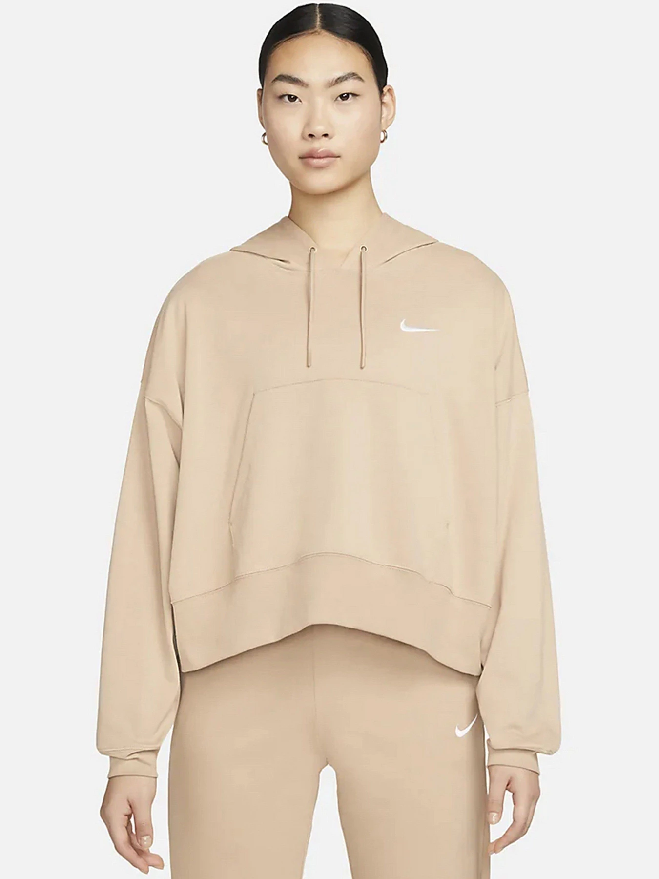 Худі та світшоти NIKE Sportswear Jersey Oversized модель DM6417-200 Худі та світшоти NIKE Sportswear Jersey Oversized модель DM6417-200 Фото