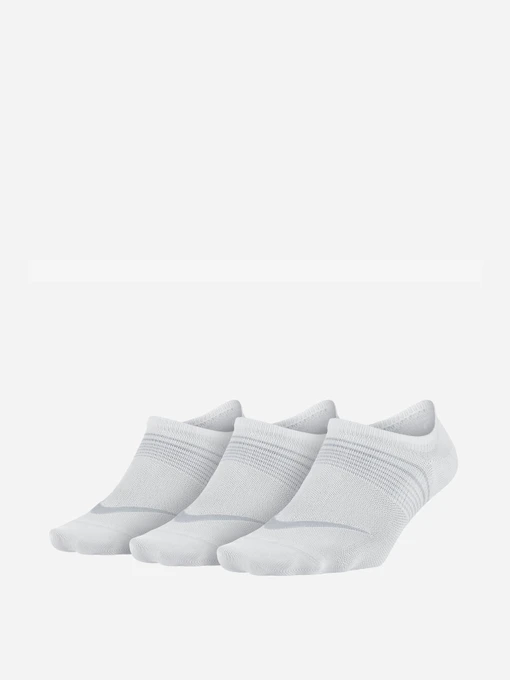 NIKE EVERYDAY PLUS LTWT FOOTIE Набір шкарпеток колір білий
