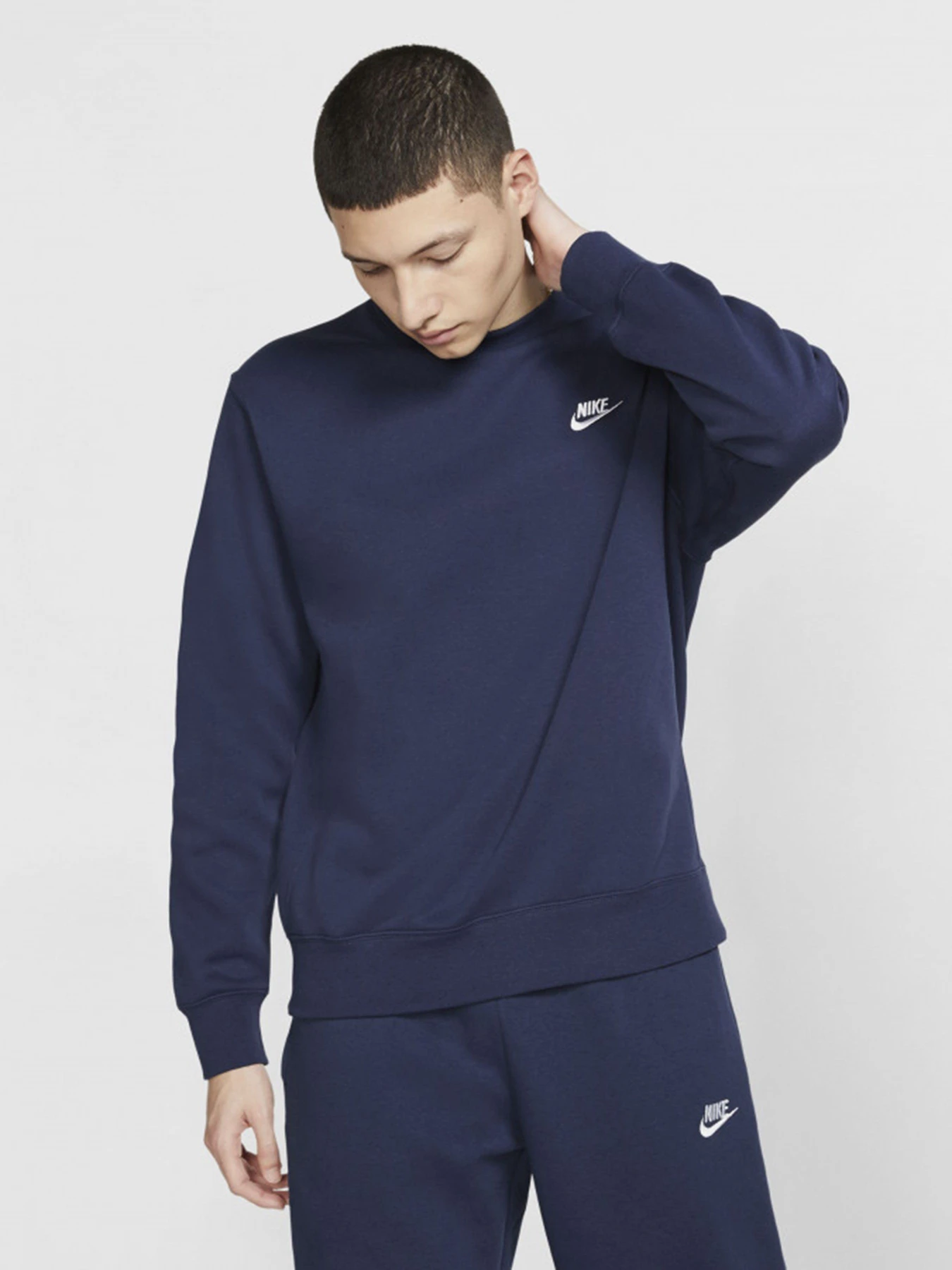 Худі та світшоти NIKE SPORTSWEAR CLUB FLEECE модель BV2662-410 Худі та світшоти NIKE SPORTSWEAR CLUB FLEECE модель BV2662-410 Фото