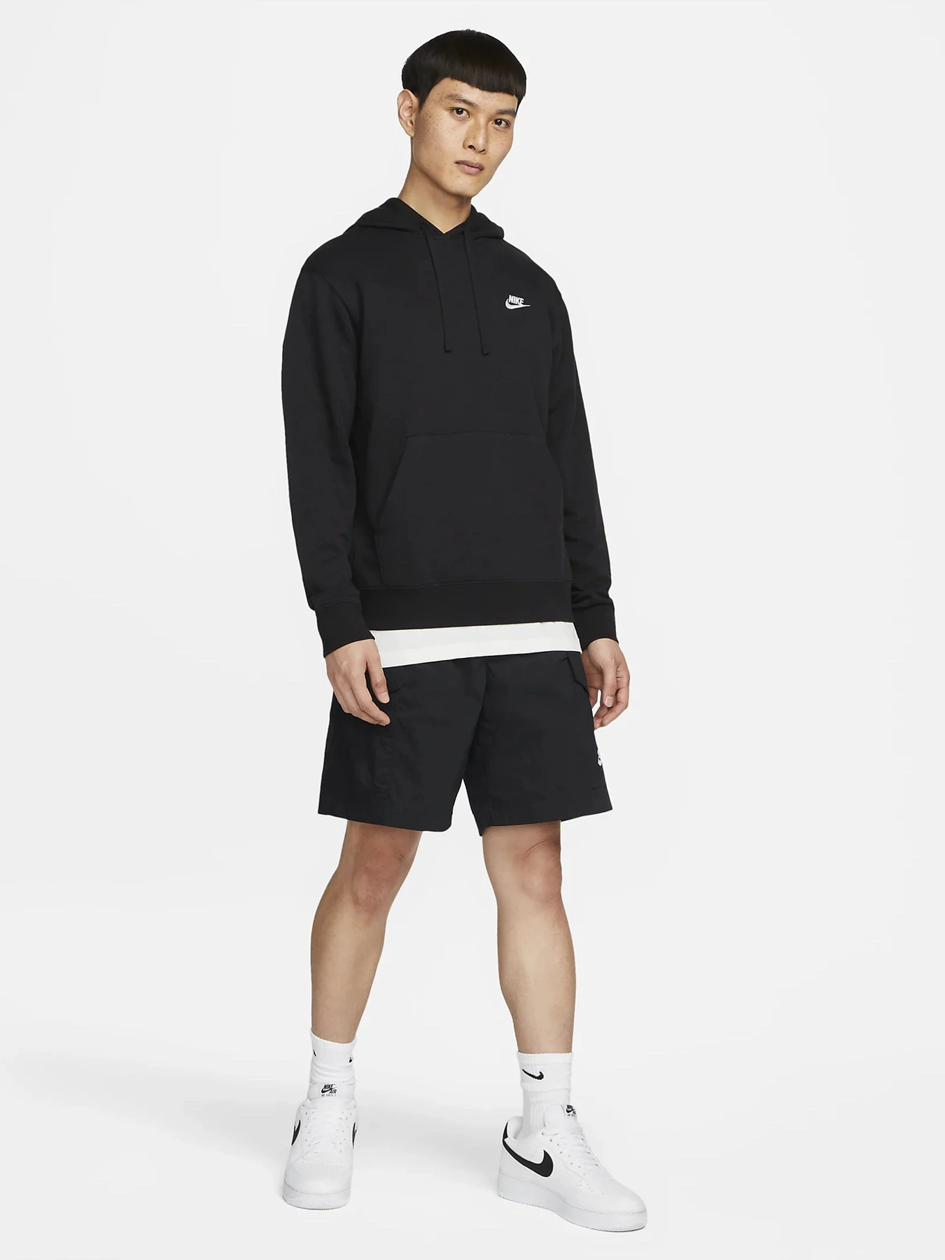 Худі та світшоти NIKE Sportswear Club модель CZ7857-010 Худі та світшоти NIKE Sportswear Club модель CZ7857-010 Фото