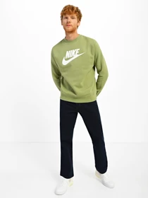 Худі та світшоти NIKE Sportswear Club Fleece Graphic Crew модель DQ4912-334 Фото