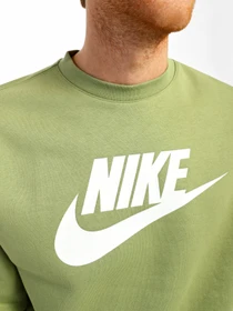 Худі та світшоти NIKE Sportswear Club Fleece Graphic Crew модель DQ4912-334 Фото