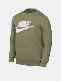 Худі та світшоти NIKE Sportswear Club Fleece Graphic Crew модель DQ4912-334 Фото