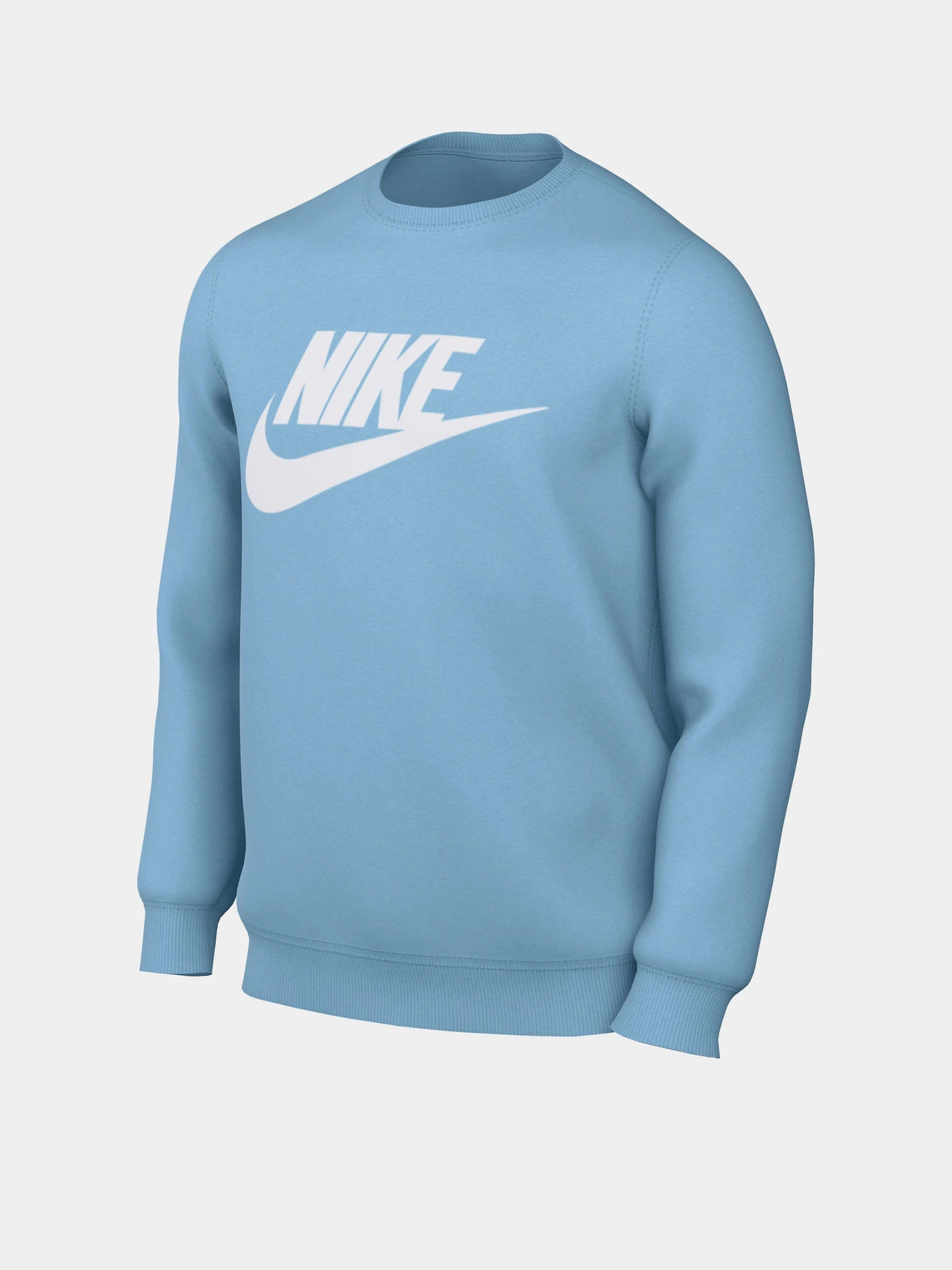 Худі та світшоти NIKE Sportswear Club Fleece Graphic Crew модель DQ4912-499 Худі та світшоти NIKE Sportswear Club Fleece Graphic Crew модель DQ4912-499 Фото