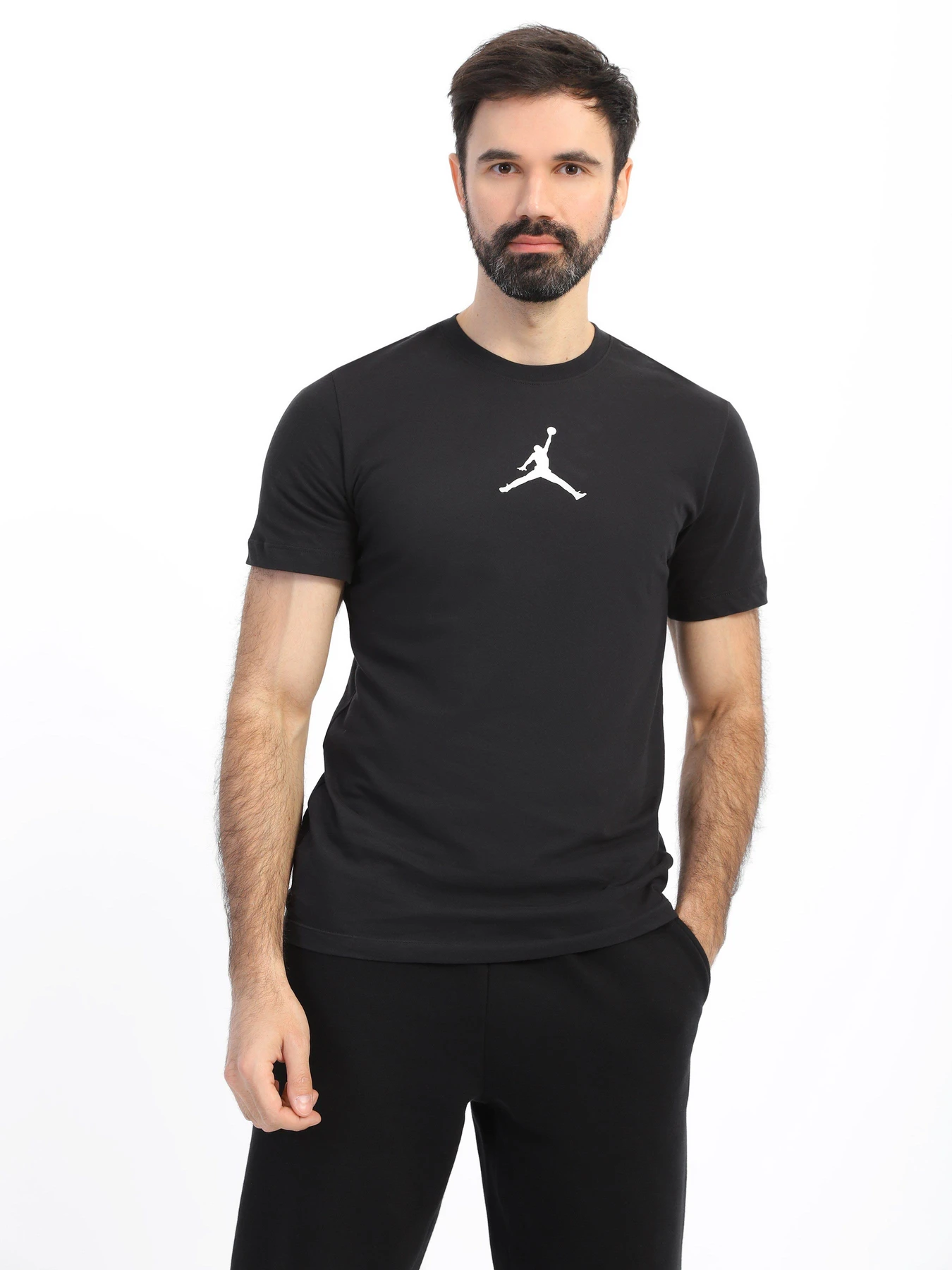 Футболки и поло NIKE Air Jordan Jumpman Dri-FIT модель CW5190-010 Футболки и поло NIKE Air Jordan Jumpman Dri-FIT модель CW5190-010 Фото