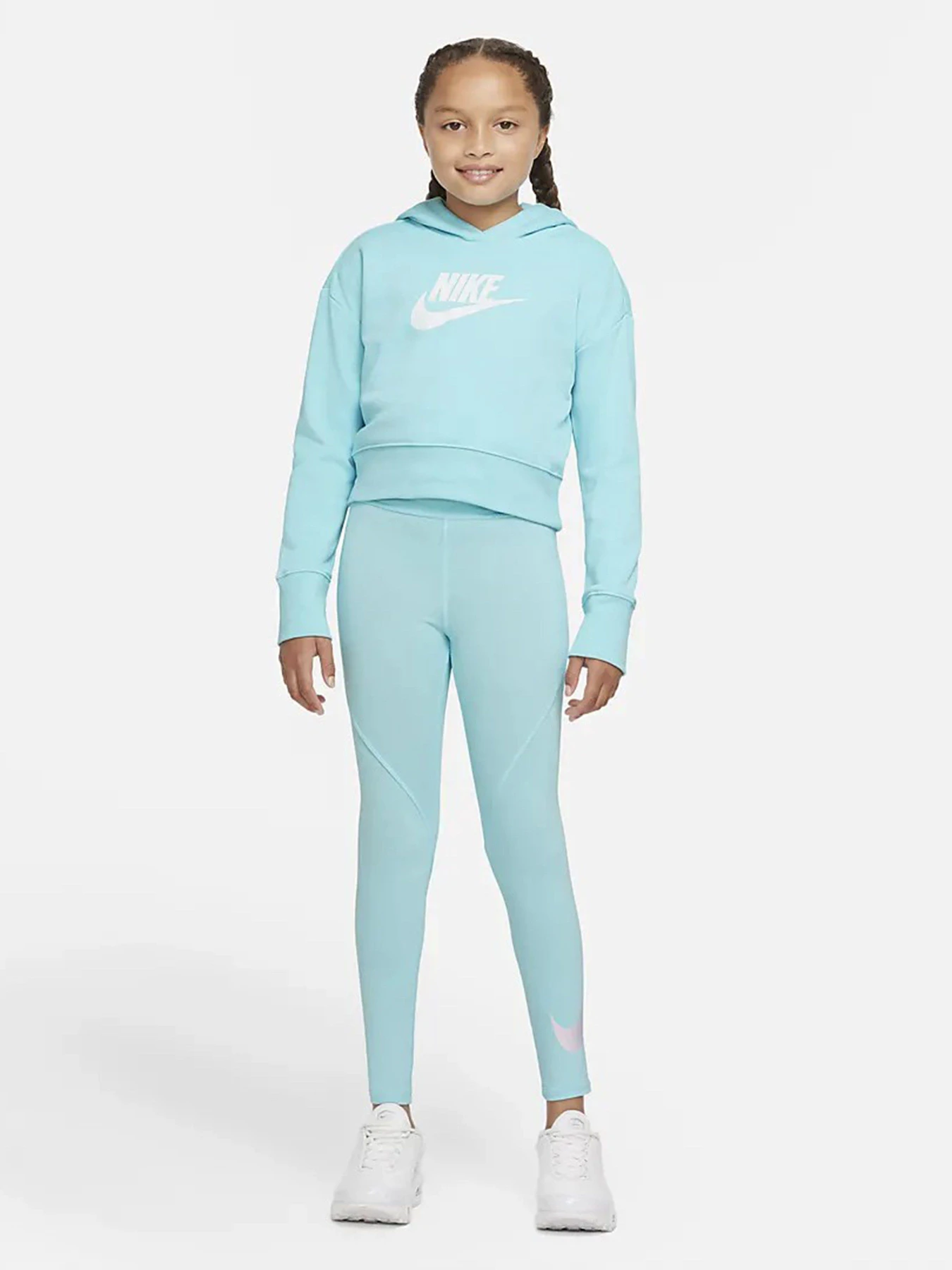 Худи и свитшоты NIKE G Nsw Club Ft Crop модель DC7210-482 Фото