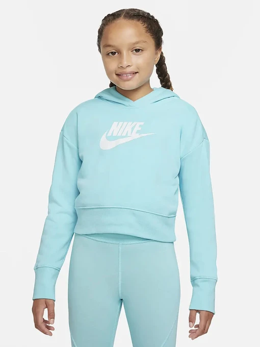 Худи и свитшоты NIKE G Nsw Club Ft Crop модель DC7210-482 Фото
