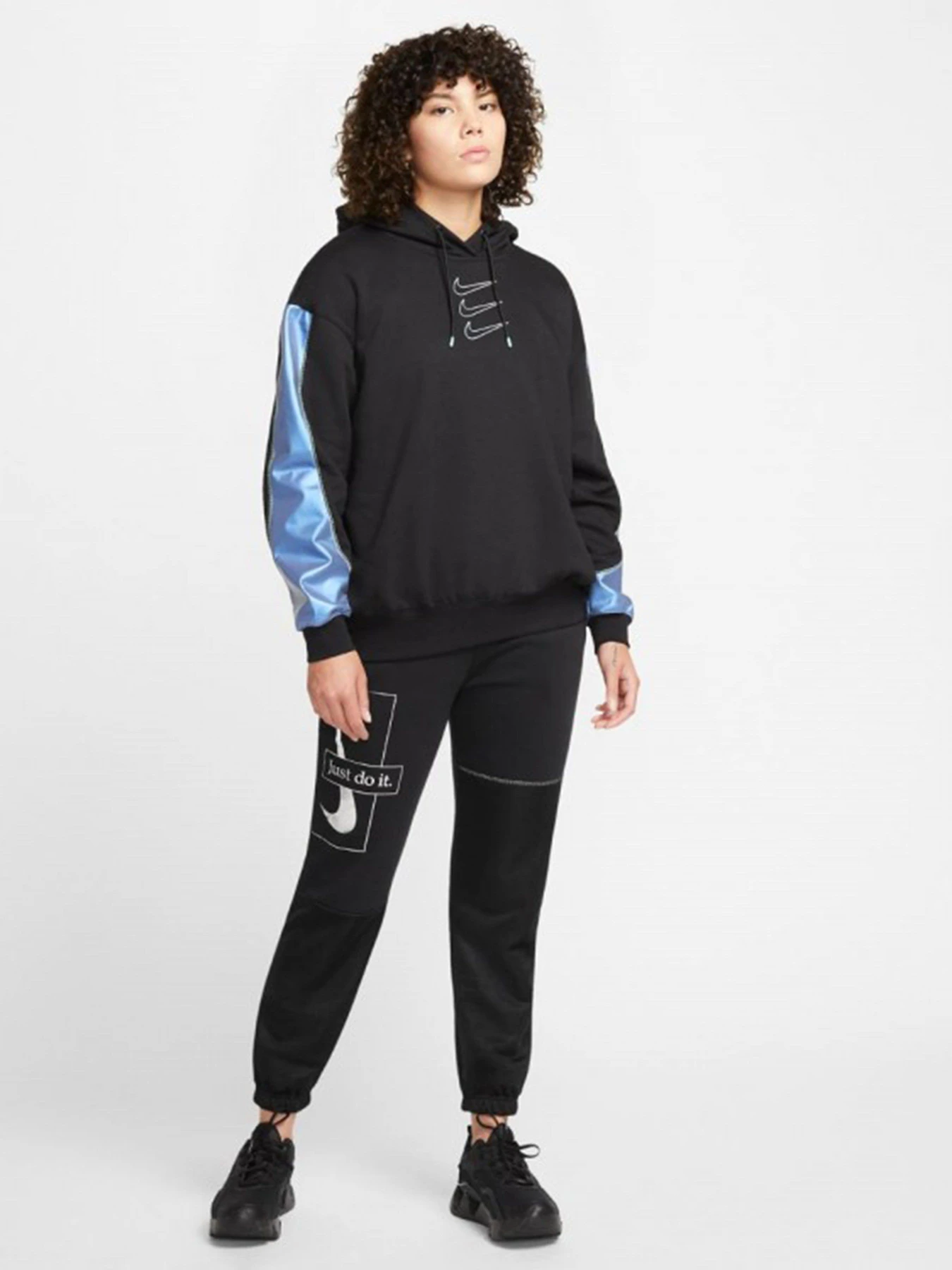 Худи и свитшоты NIKE W NSW FLC GX модель DD5133-010 Худи и свитшоты NIKE W NSW FLC GX модель DD5133-010 Фото