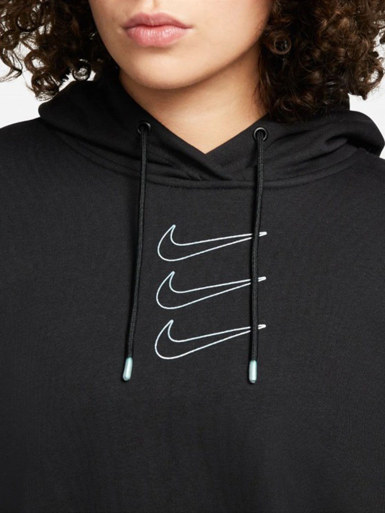 Худи и свитшоты NIKE W NSW FLC GX модель DD5133-010 Худи и свитшоты NIKE W NSW FLC GX модель DD5133-010 Фото