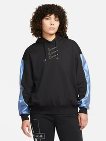 Худи и свитшоты NIKE W NSW FLC GX модель DD5133-010 Фото