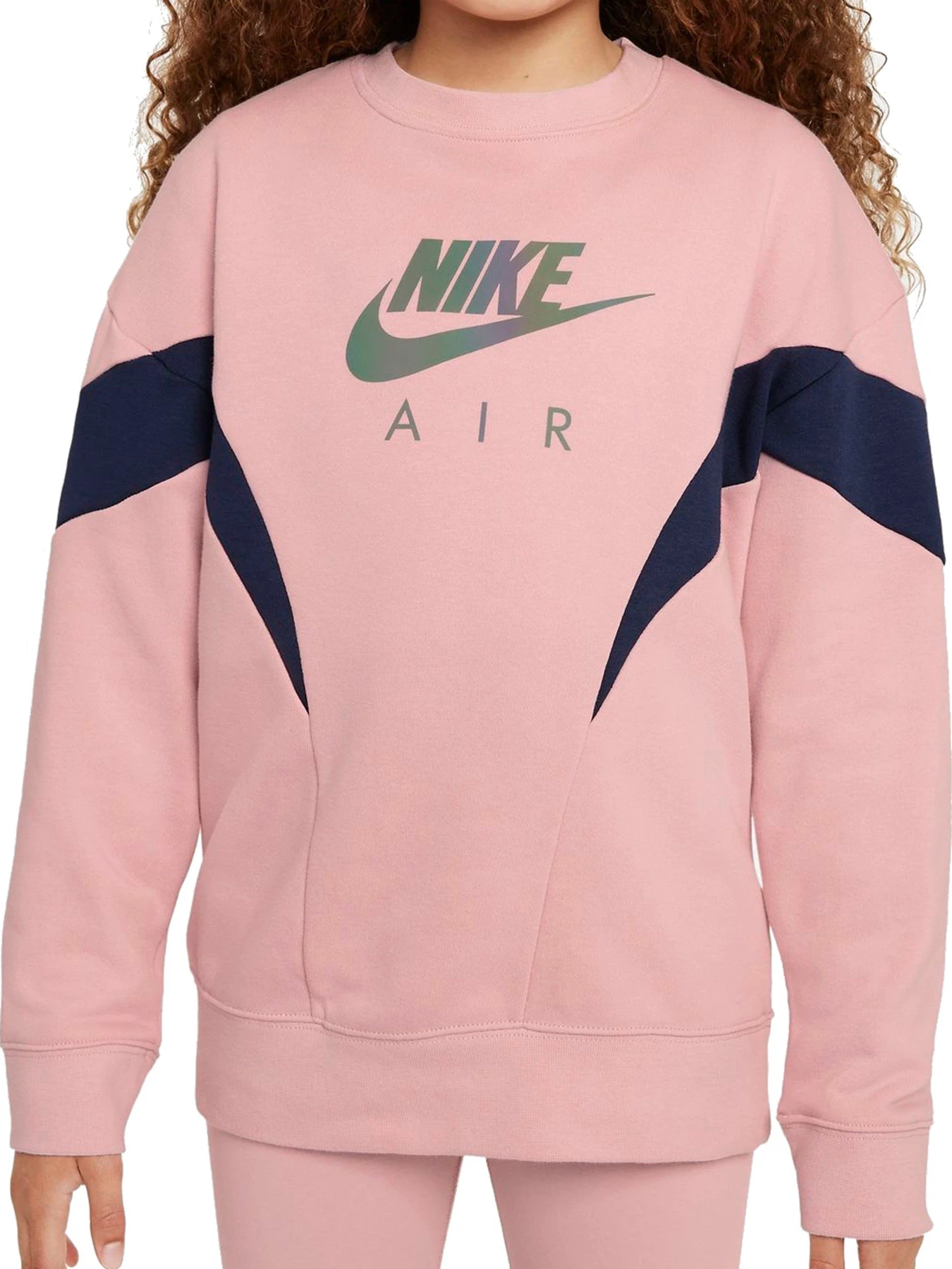 Худі та світшоти NIKE Girls NSW Air Crew модель DD7135-630 Худі та світшоти NIKE Girls NSW Air Crew модель DD7135-630 Фото