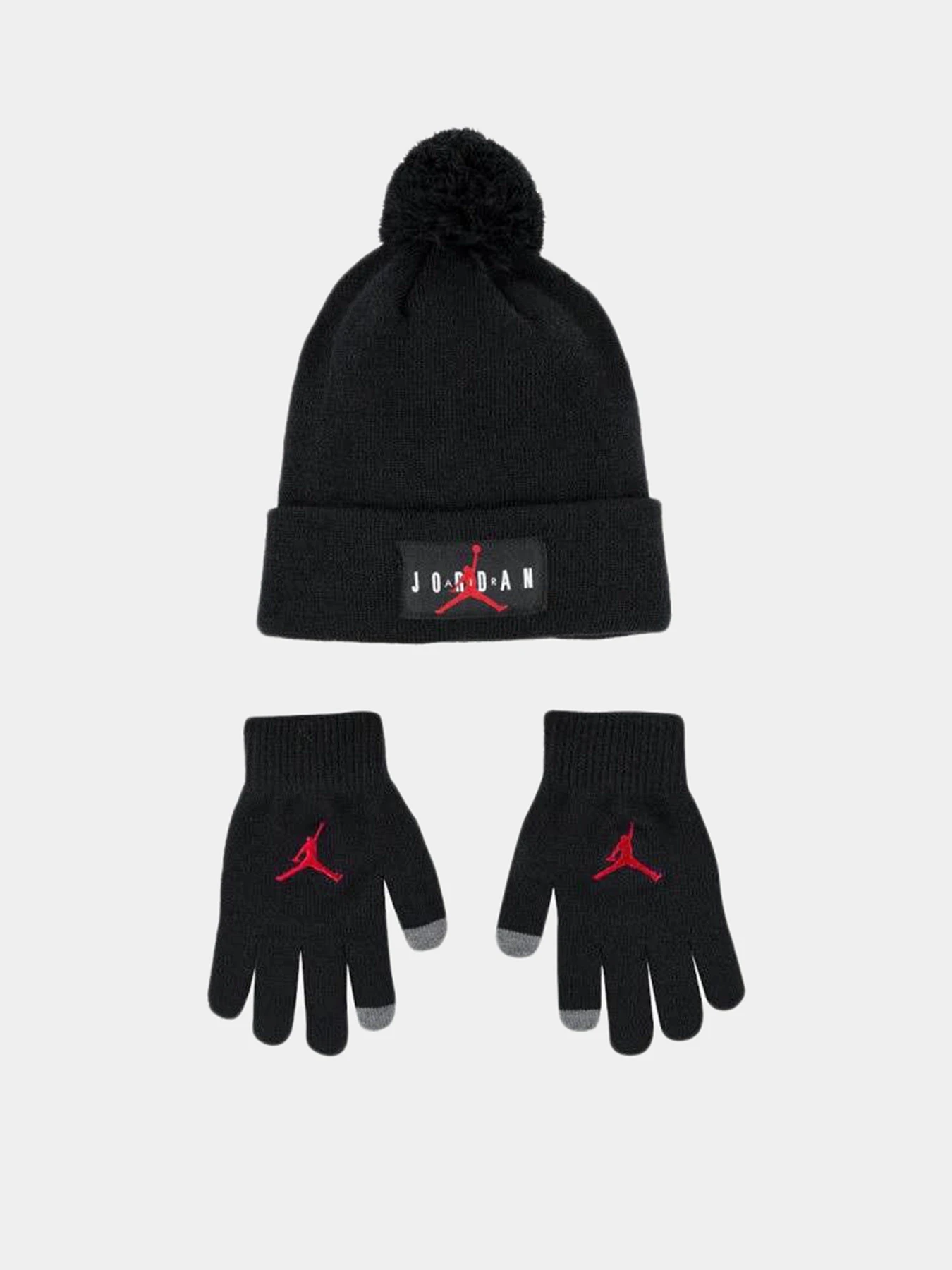 Шапки та кепки NIKE Jan Hbr Pom Beanie Set модель 8A0576-023 Фото