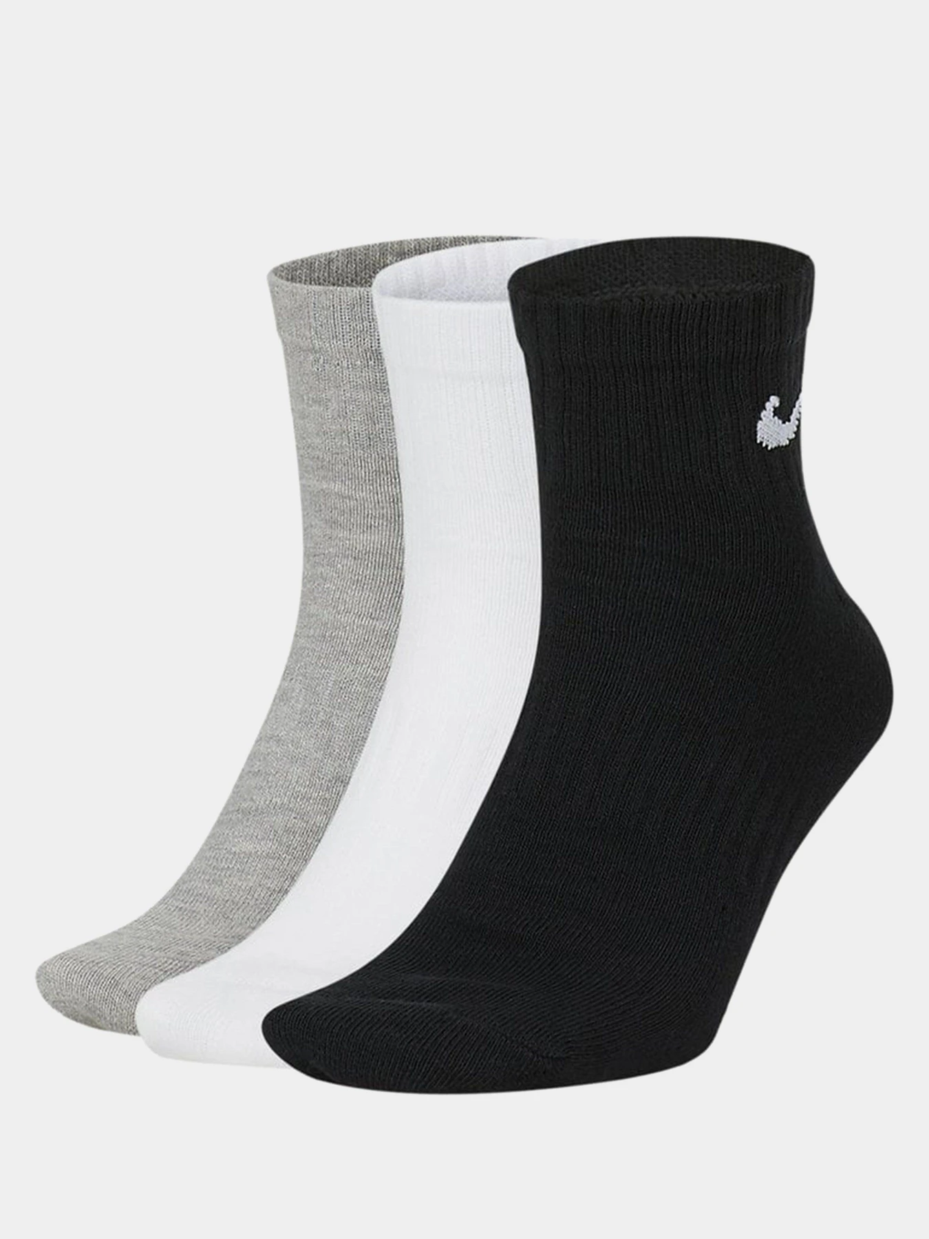 Шкарпетки та гольфи NIKE Everyday Lightweight Ankle модель SX7677-901 Фото