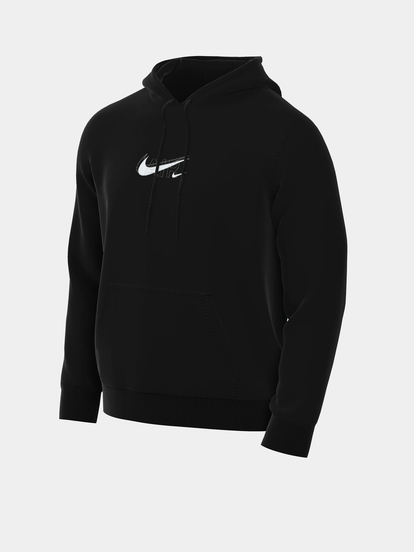 Худі та світшоти NIKE PO Air Print Pack модель DD9694-010 Худі та світшоти NIKE PO Air Print Pack модель DD9694-010 Фото