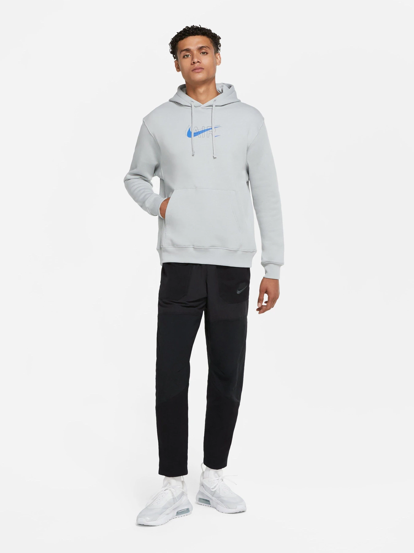 Худі та світшоти NIKE PO Air Print Pack модель DD9694-077 Худі та світшоти NIKE PO Air Print Pack модель DD9694-077 Фото